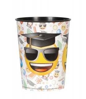 Graduation 'Emoji Grad' Reusable Keepsake Cups (2ct)