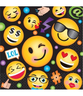 Emoji 'LOL' Lunch Napkins (16ct)