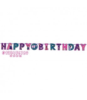 Encanto Add An Age Jumbo Letter Banner (1ct)