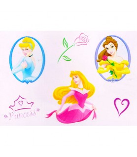 Disney Princess 'Fairy-Tale Friends' Tattoos (1 sheet)