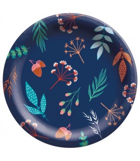Fall Autumn 'Gather' Small Paper Plates (20ct)