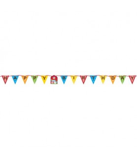 Barnyard 'Farmhouse Fun' Happy Birthday Banner (1ct)