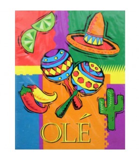 Fiesta Ole Invitations w/ Envelopes (8ct)