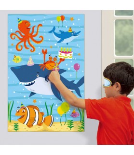 Ocean Buddies Party Game Poster (1ct)