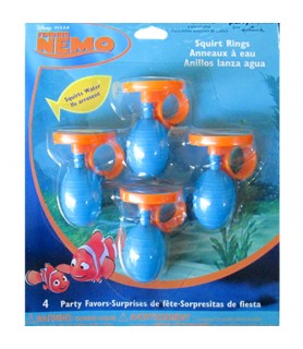 Finding Nemo Squirt Rings (4ct)