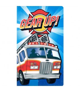 Rescue Vehicles 'Gear Up' Invitations w/ Envelopes (8ct)
