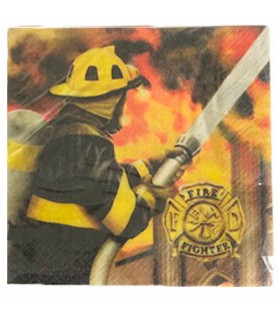 Rescue Vehicles 'Heroes in Action' Small Napkins (16ct)