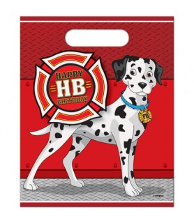 Fire Truck Party Favor Bags (8ct)