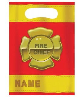 Fire Engine Favor Bags (8ct)