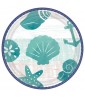 Summer 'Sea Sand Sun' Small Paper Plates (8ct)