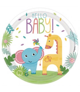 Fisher Price Baby Shower 'Hello Baby' Small Paper Plates (8ct)