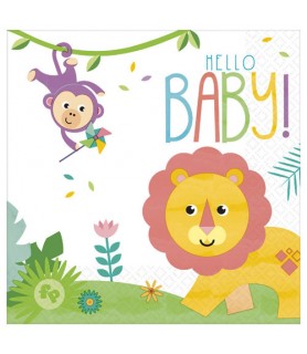 Fisher Price Baby Shower 'Hello Baby' Lunch Napkins (16ct)