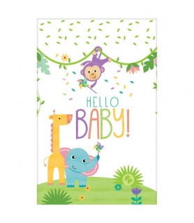 Fisher Price Baby Shower 'Hello Baby' Plastic Table Cover (1ct)