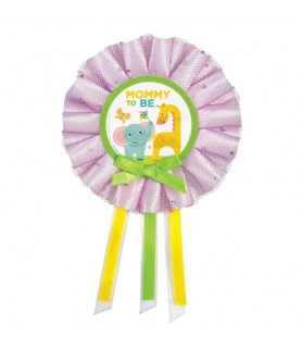 BABY SHOWER Mom to Be GUEST OF HONOR RIBBON ~ Party Supplies Award Favor Purple 