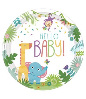 Fisher Price Baby Shower 'Hello Baby' Extra Large Paper Plates (8ct)