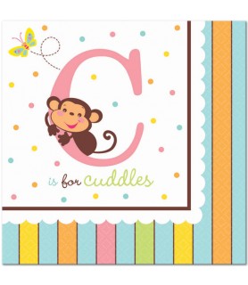 Fisher Price Baby Shower 'ABC' Lunch Napkins (36ct)