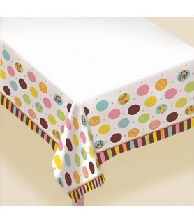 Fisher Price Baby Shower 'ABC' Plastic Table Cover (1ct)