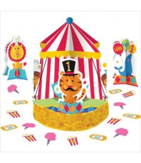 Fisher Price 1st Birthday Circus Table Decorating Kit (23pc)
