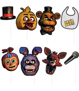 Five Nights at Freddy's Photo Prop Set (8pc)