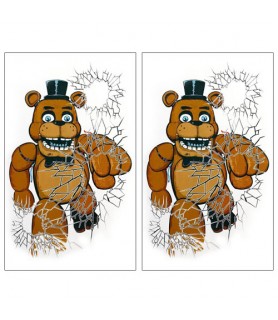 Five Nights at Freddy's Giant Window Posters (2ct)