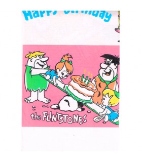 Flintstones Vintage 1969 'Happy Birthday' Paper Table Cover (1ct)