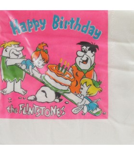 Flintstones Vintage 1969 'Happy Birthday' Lunch Napkins (30ct)
