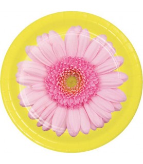 Floral 'Petal Pop' Small Paper Plates (8ct)
