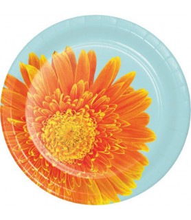 Floral 'Petal Pop' Large Paper Plates (8ct)