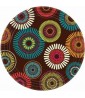 Floral 'Modern Motiff' Extra Large Paper Plates (8ct)