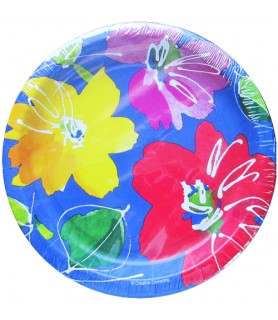 Floral 'Floral Affair' Small Paper Plates (8ct)