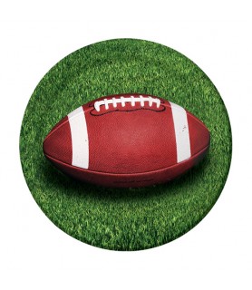 Football 'Sideline Strategy' Small Paper Plates (8ct)
