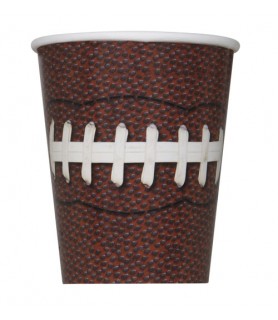 Football Party 9oz Paper Cups (8ct)