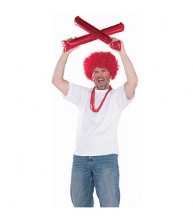 Red Foil Inflatable Spirit Sticks / Favors (2ct)