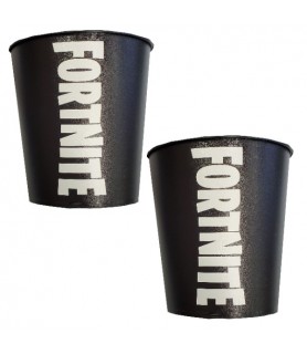 Fortnite Black Reusable Keepsake Cups (2ct)