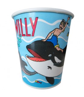 Free Willy Vintage 1995 7oz Paper Cups (8ct)