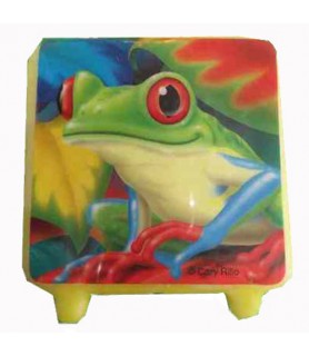 Fun Frogs Cake Candle (1ct)