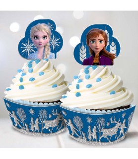 Frozen 2 Deluxe Cupcake Kit for 24 (72pc)