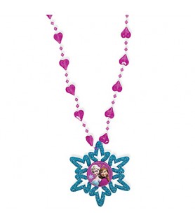 Frozen Beaded Necklace w/ Charm (1ct)
