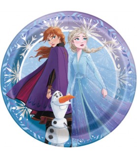 Disney Frozen 2 Small Paper Plates (8ct)