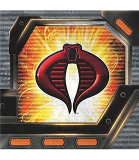G.I. Joe 'Rise of Cobra' Small Napkins (16ct) 