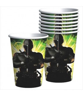 G.I. Joe 'Rise of Cobra' 9oz Paper Cups (8ct)