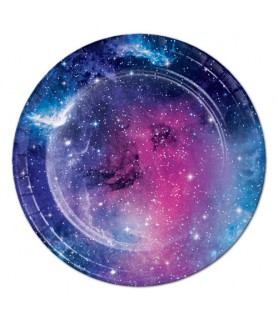 Galaxy Party Small Paper Plates (8ct)