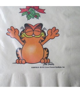 Garfield Vintage Christmas Lunch Napkins (16ct)
