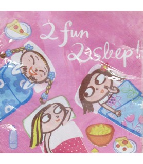 Slumber Party Lunch Napkins (16ct)