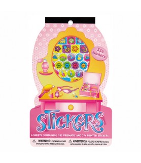 Girly Girl Sticker Book (556 stickers)