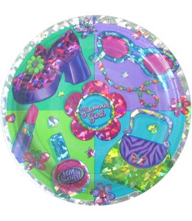 Glamour Girl Small Paper Plates (8ct)