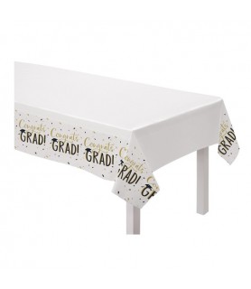 Graduation 'Hats Off!' Paper Tablecover (1ct)