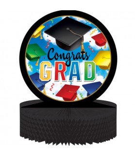 Graduation 'Grad Celebration' Honeycomb Centerpiece (1ct)