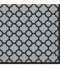 Grey Quatrefoil Small Napkins (16ct)