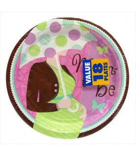 Baby Shower 'Great Expectations' Extra Large Paper Plates (18ct)